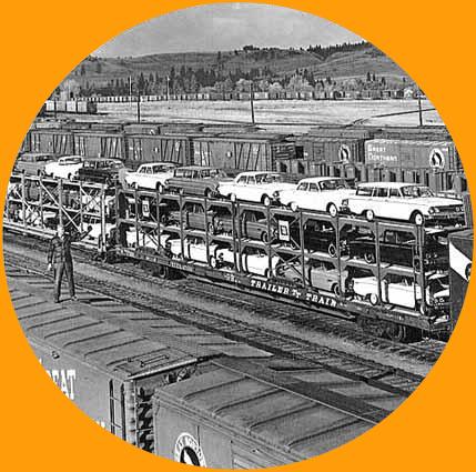Great Northern Railway Freight Operations 1960